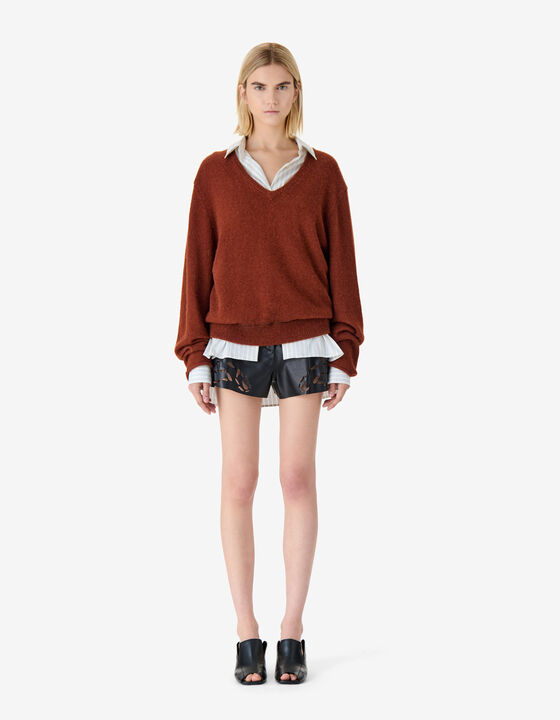 ALPACA V-NECK SWEATER