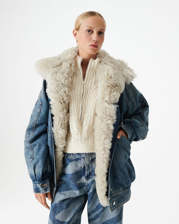 BLOUSON EN JEAN DÉLAVÉ BENTON