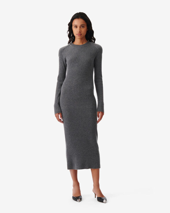 ROBE LONGUE EN CACHEMIRE LIETTE