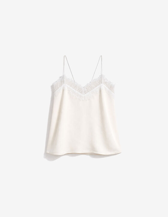 SILK AND LACE CAMISOLE