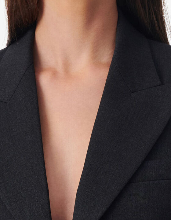 CROPPED SUIT JACKET