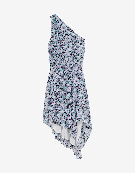 ROBE ASYM&Eacute;TRIQUE &Agrave; IMPRIM&Eacute; NAHIA