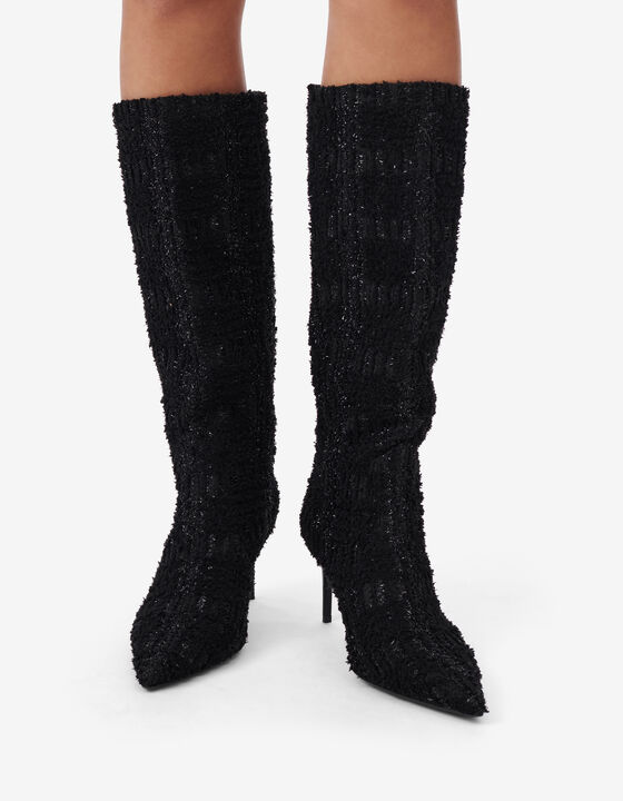 TWEED BOOTS
