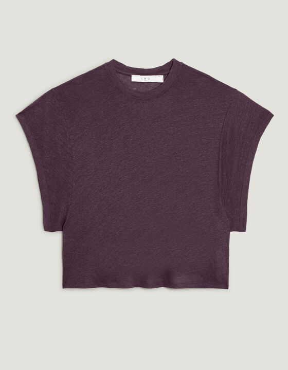 OSTER LINEN CREW NECK TANK TOP