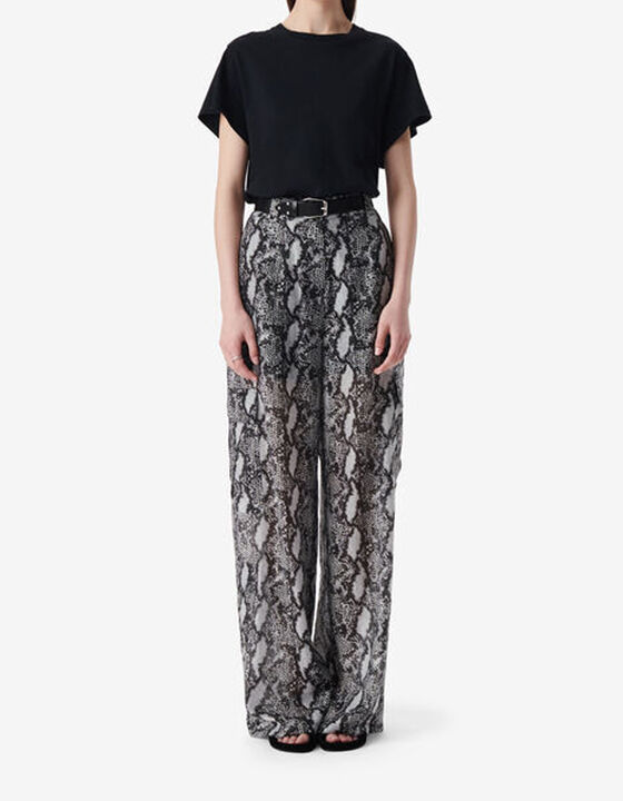 PRINTED CARGO PANTS