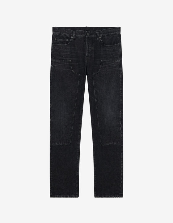 STRAIGHT-LEG JEANS