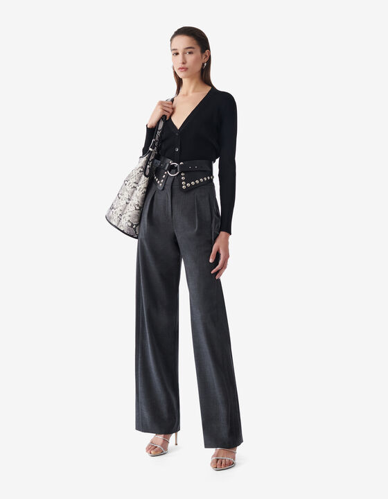 CARDIGAN CÔTELÉ