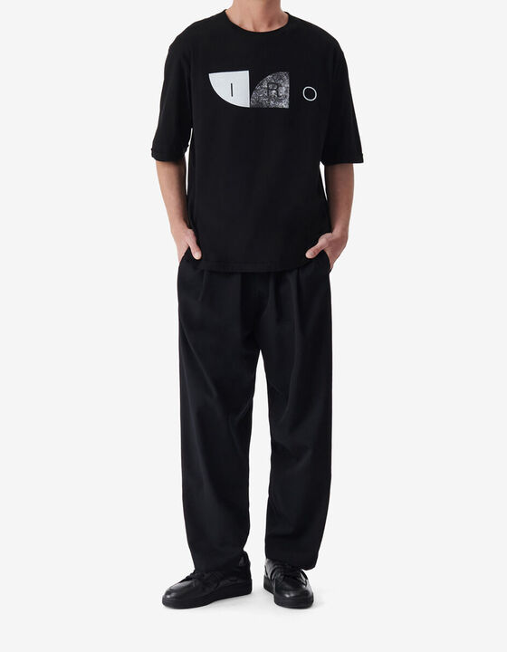 PRINTED CREW NECK T-SHIRT