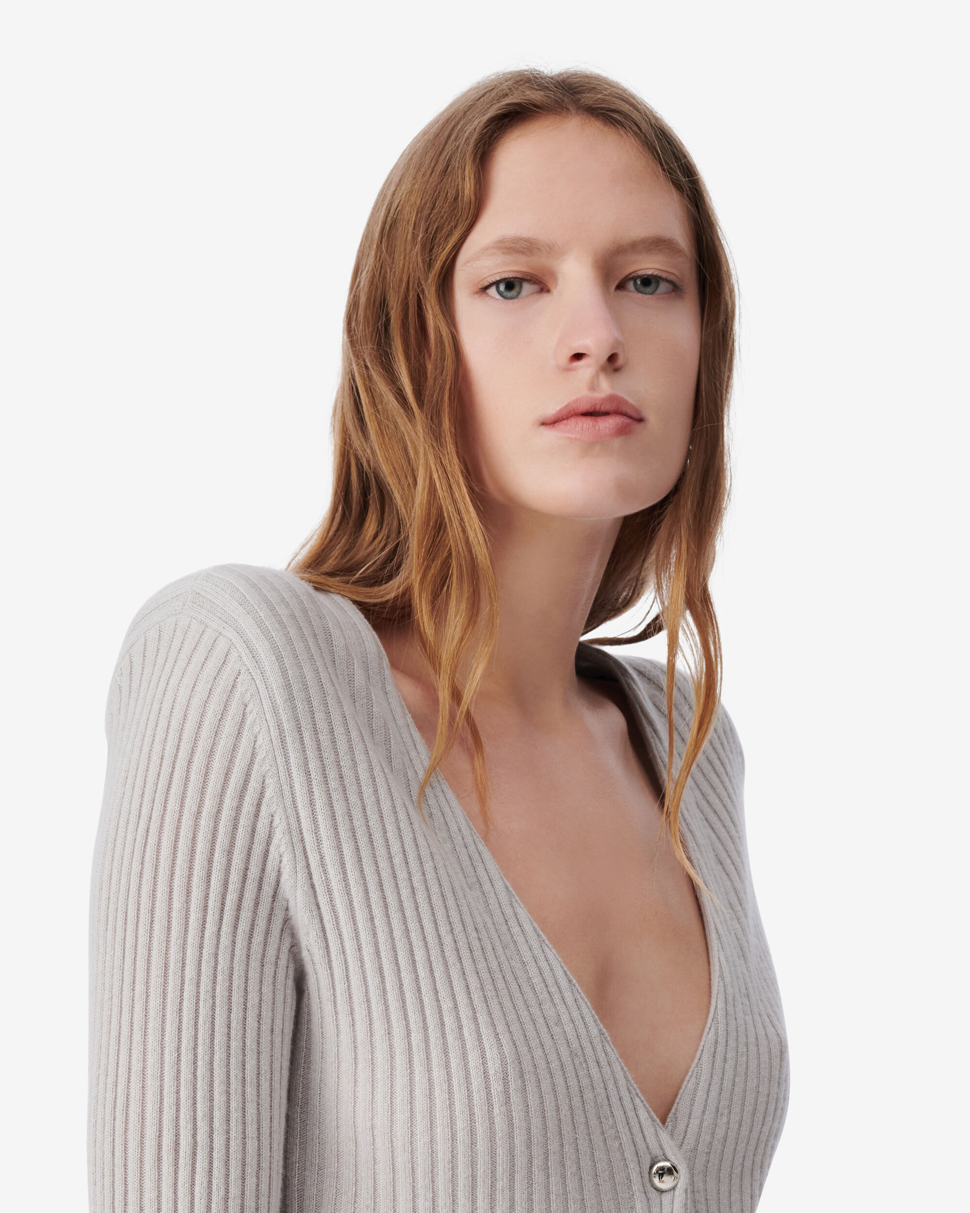 IRO Devora cashmere cardigan - Neutrals