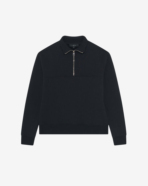 CELION HIGH-NECK SWEATSHIRT WITH ZIPPER