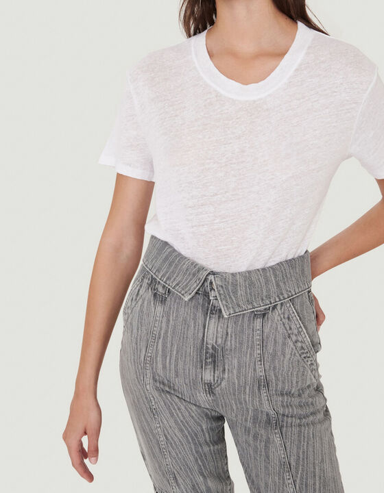 T-SHIRT EN LIN