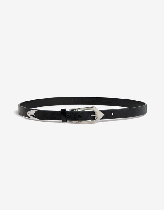THIN LEATHER BELT