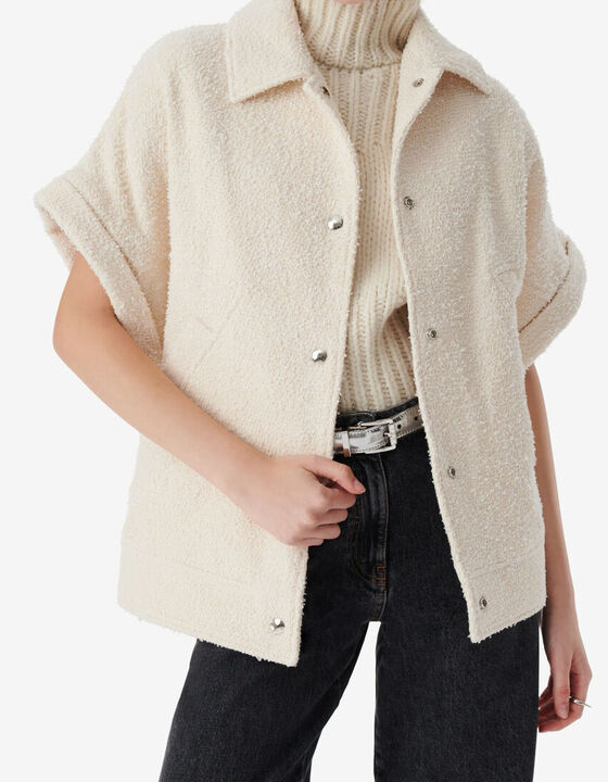 OVERSIZE SHORT-SLEEVED JACKET
