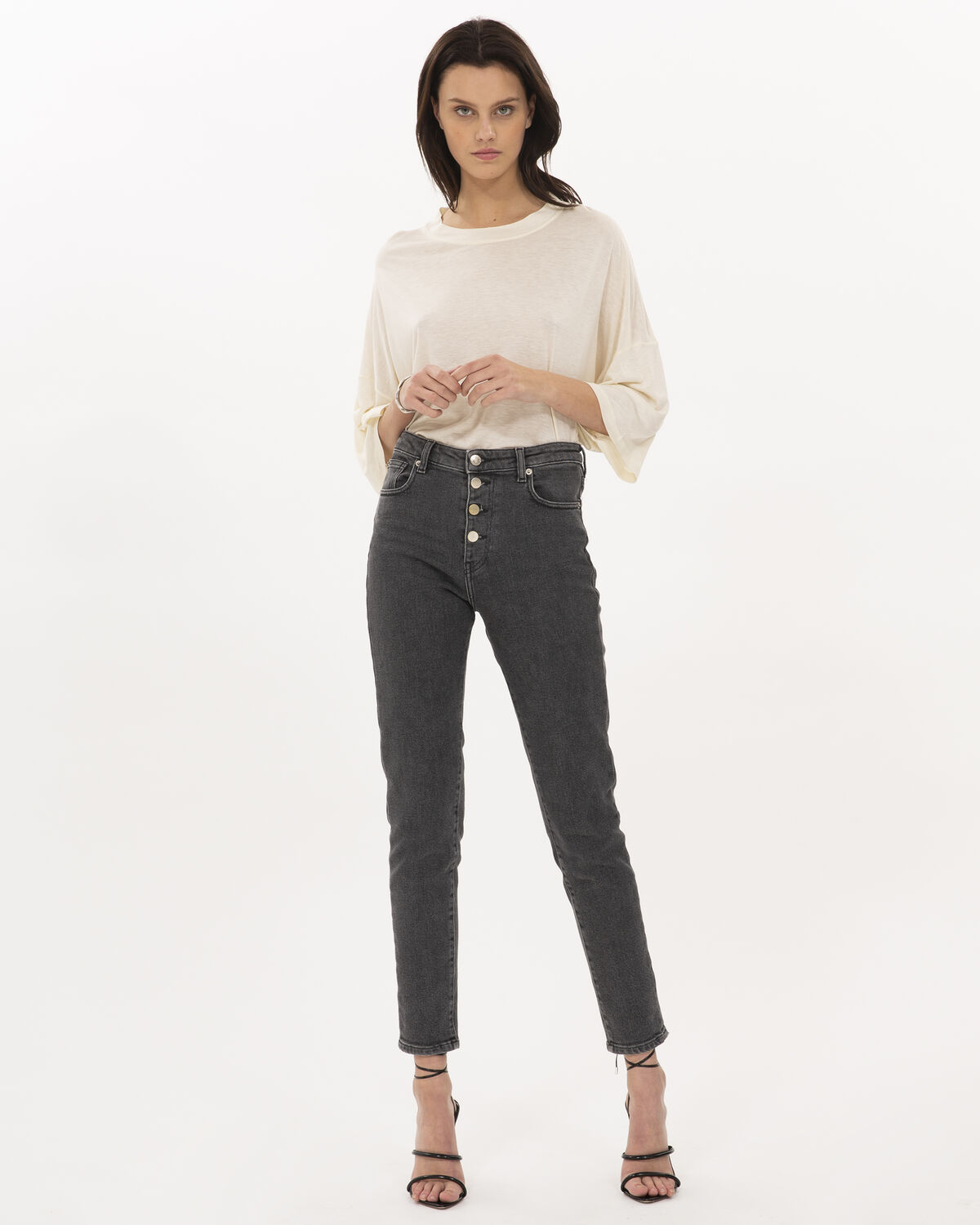Famy Jeans Black And Grey by IRO Paris | Coshio Online Shop