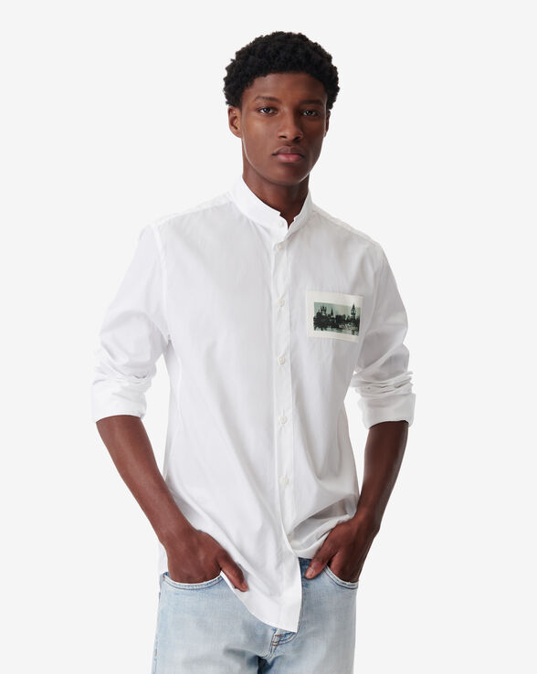 RONAN MANDARIN COLLAR SHIRT