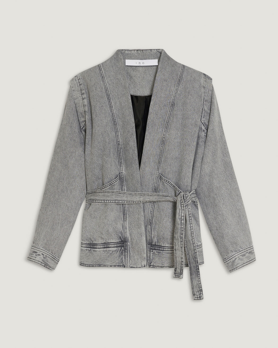 DITRE WASHED DENIM KIMONO JACKET image number null