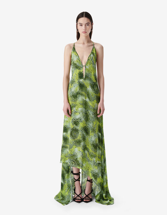 LONG PRINT DRESS