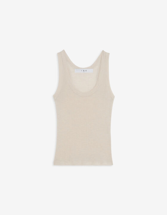 JOSEFA RIBBED TANK TOP