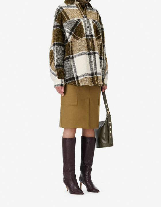 PLAID OVERSHIRT