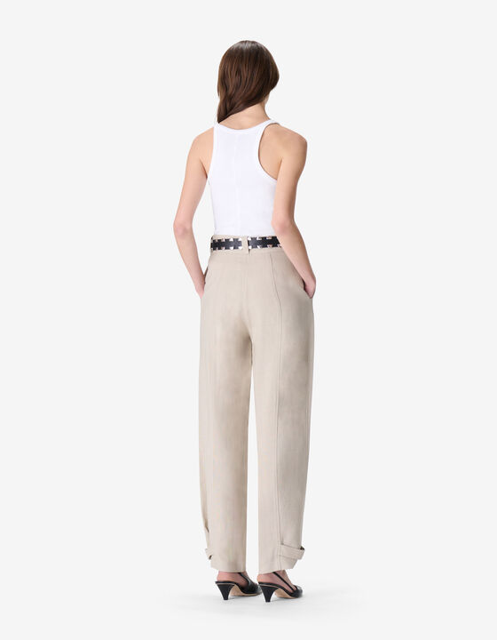 CARROT-CUT PANTS
