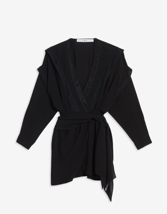 ELYN WRAP DRESS