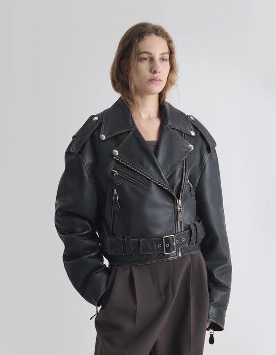 VINTAGE LEATHER JACKET