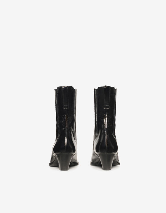 BOTTINES EN CUIR
