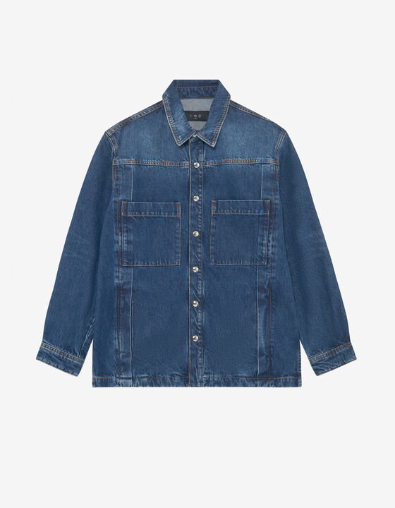 DENIM OVERSHIRT