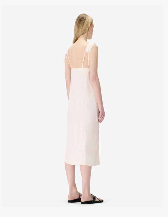 STRAPLESS MIDI DRESS