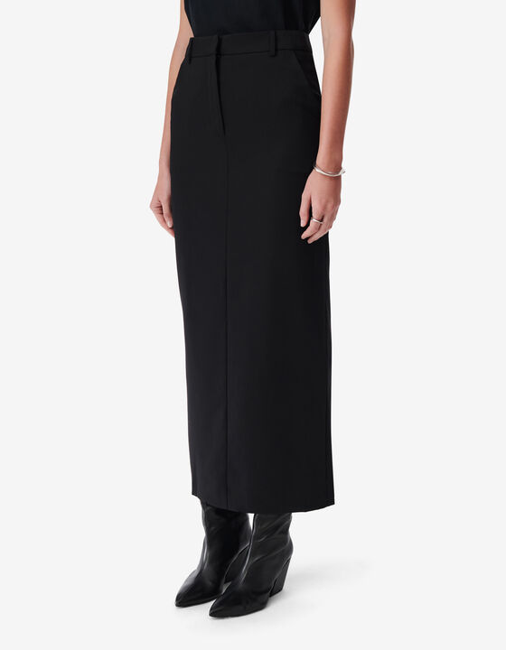 MAXI WOOL SKIRT
