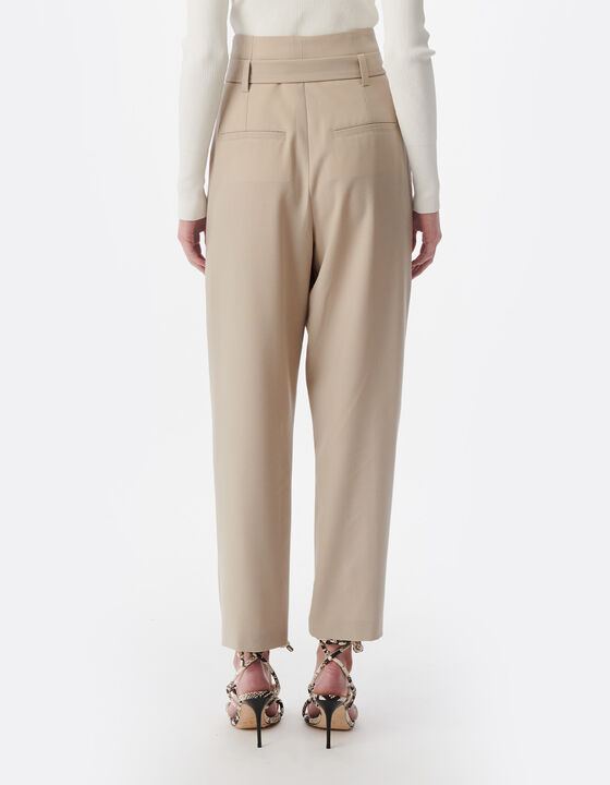 BELTED PANTS