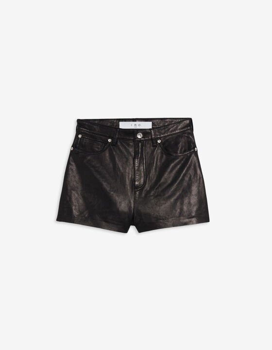 MOAE LEATHER SHORTS