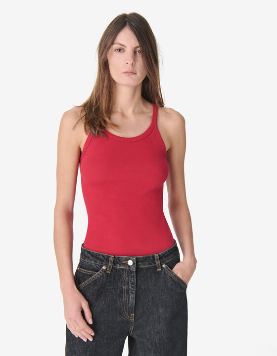 RIBBED TANK TOP