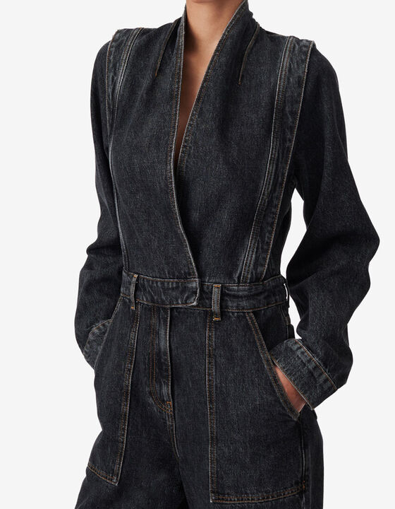 DENIM JUMPSUIT