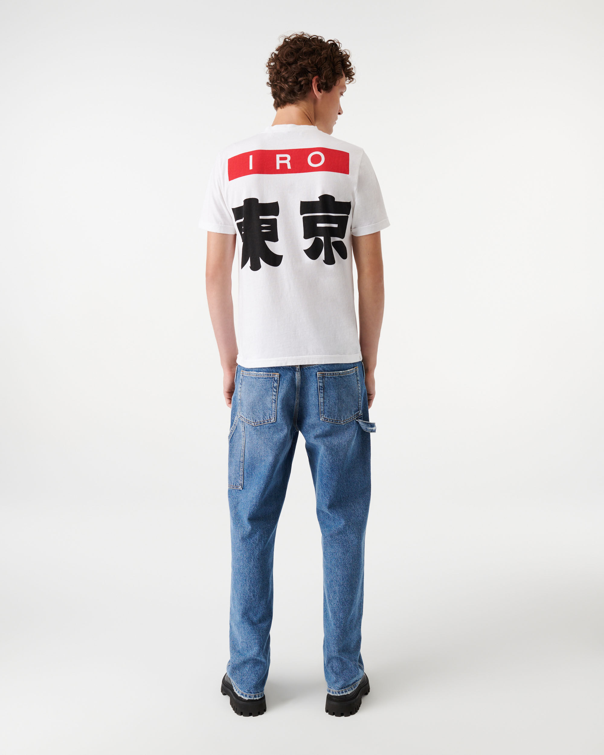 IRO Tee-shirt IRO JEANS taille S/M 100% lin camouflage troué  très bon état 135€ 