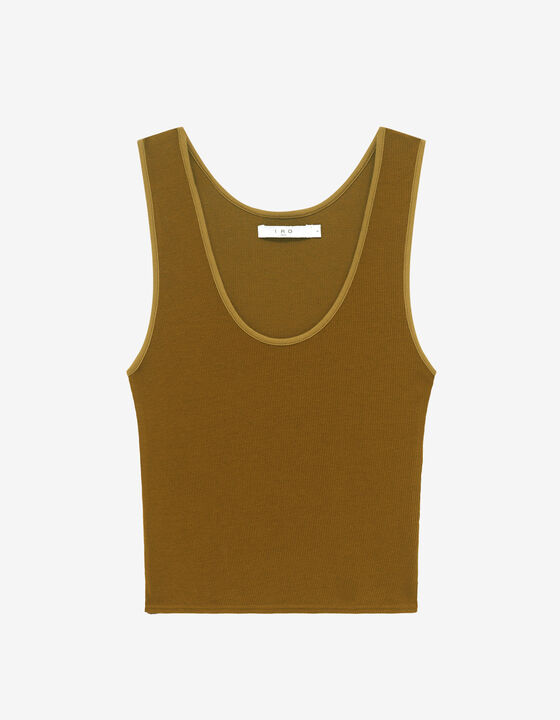RIBBED TANK TOP
