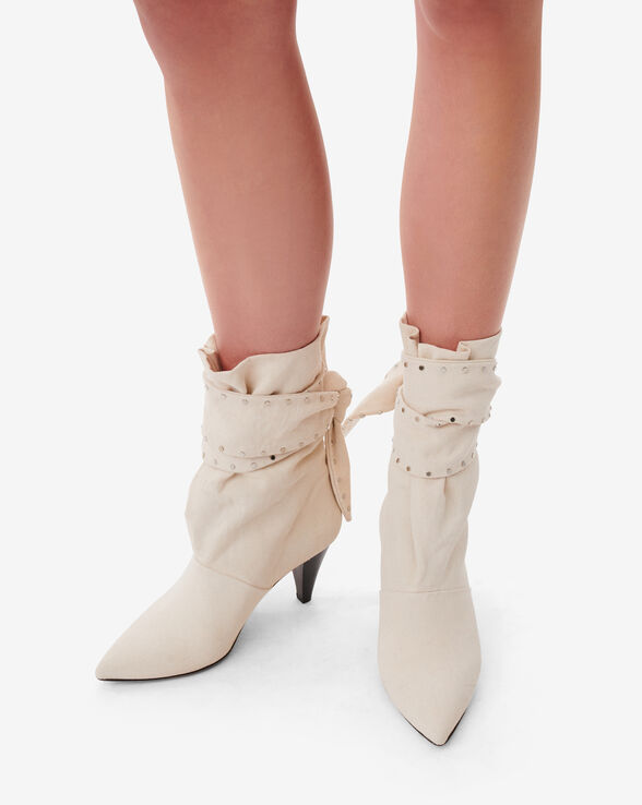 NORI DENIM ANKLE BOOTS