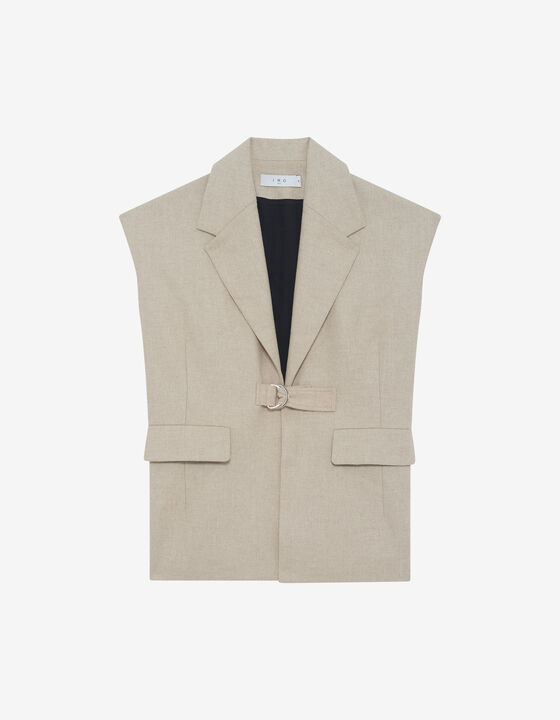 ANNELIE SLEEVELESS JACKET
