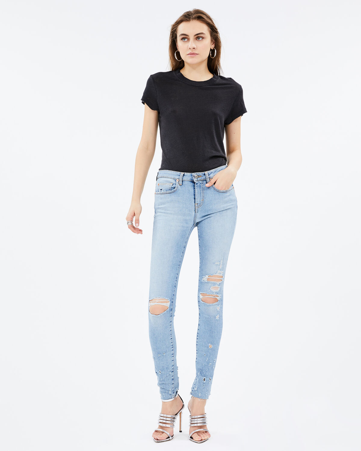 Elerie Jeans Blue Denim by IRO Paris