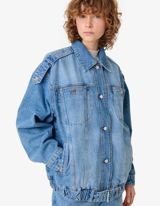 DENIM BLOUSON