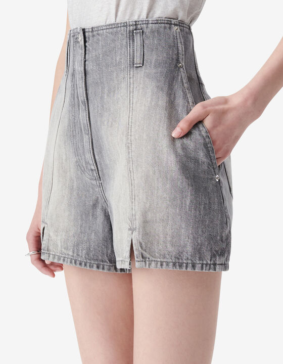SHORT EN DENIM