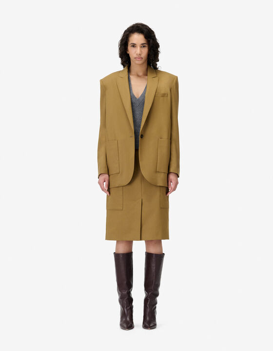 WOOL SUIT JACKET
