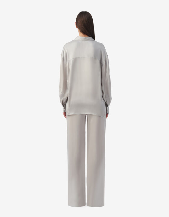 CHEMISE FLUIDE EN SOIE