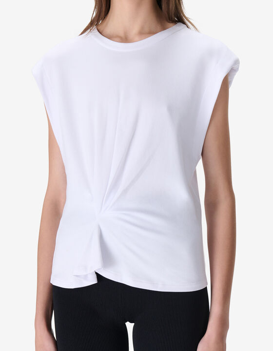 PLEATED T-SHIRT