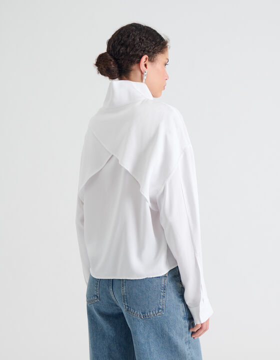 CHEMISE &Agrave; DOS CROIS&Eacute;