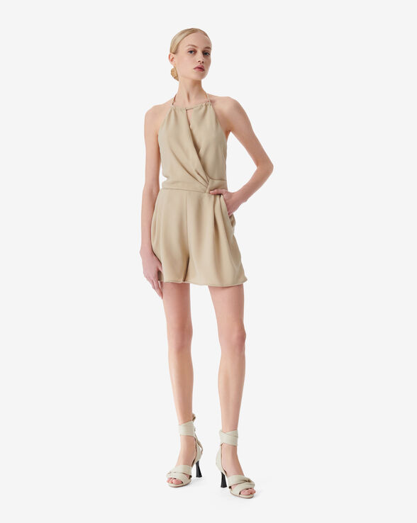 POBEA WRAP PLAYSUIT