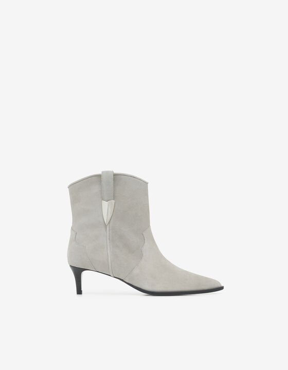 LEATHER ANKLE BOOTS