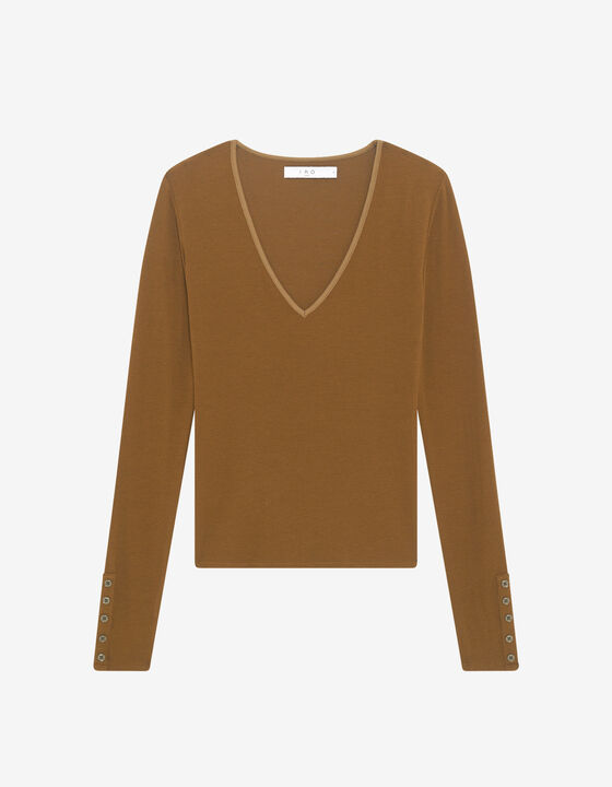 RIBBED T-SHIRT