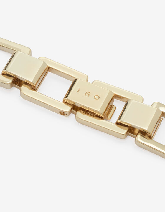 SQUARE GOLD CHAIN BRACELET