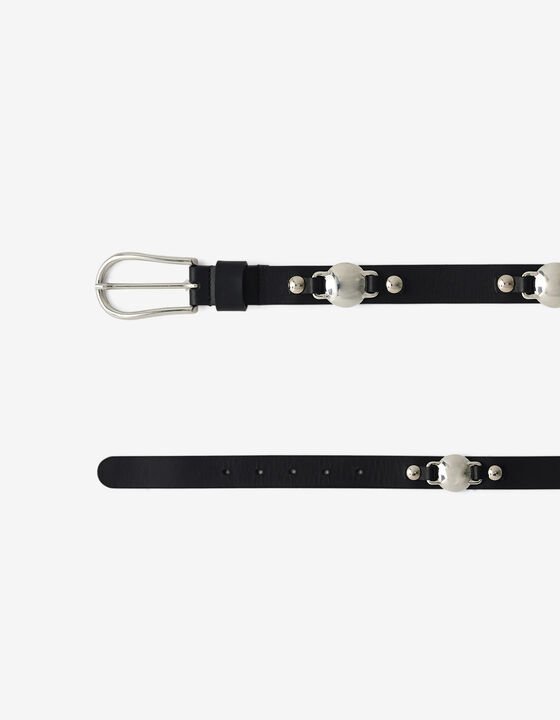CEINTURE EN CUIR &Agrave; EMPI&Egrave;CEMENTS